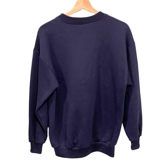 Vintage Aussie Theme Birds of Australia in Navy Blue Sweatshirt in Size Medium - Picture 2 of 6